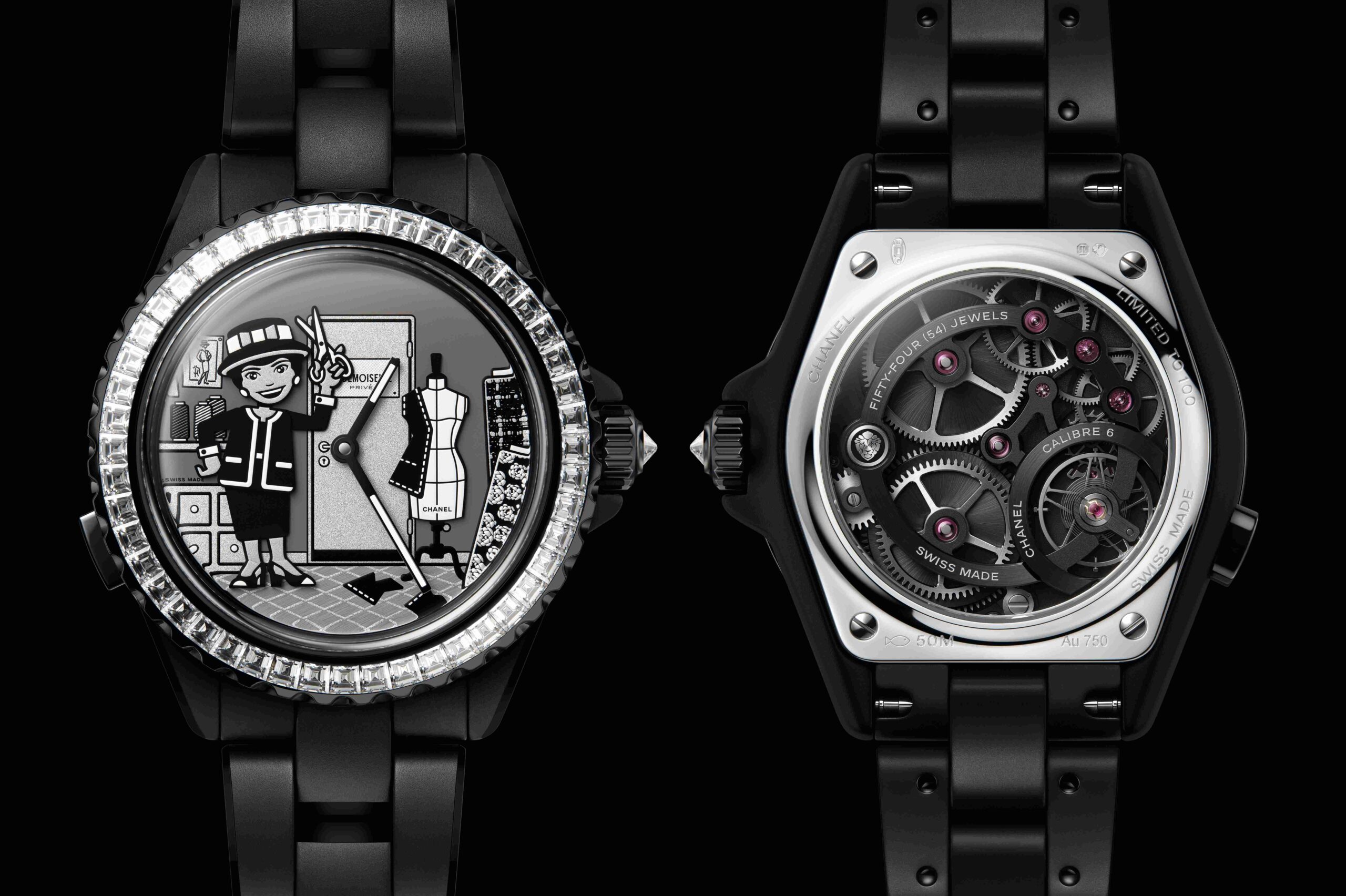 CHANEL presents the J12 Couture Workshop Automaton Caliber 6 Watch