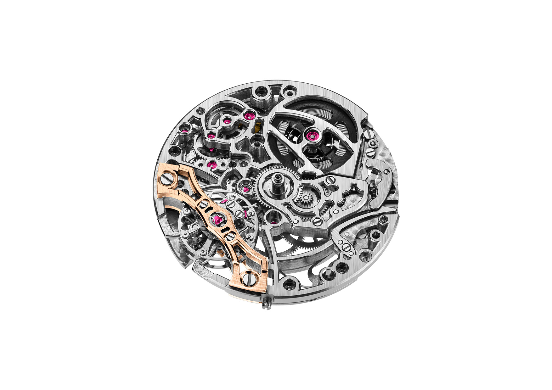 TTPM97_The self-winding Calibre 3132 drives the Royal Oak Double Balance Wheel Openworked