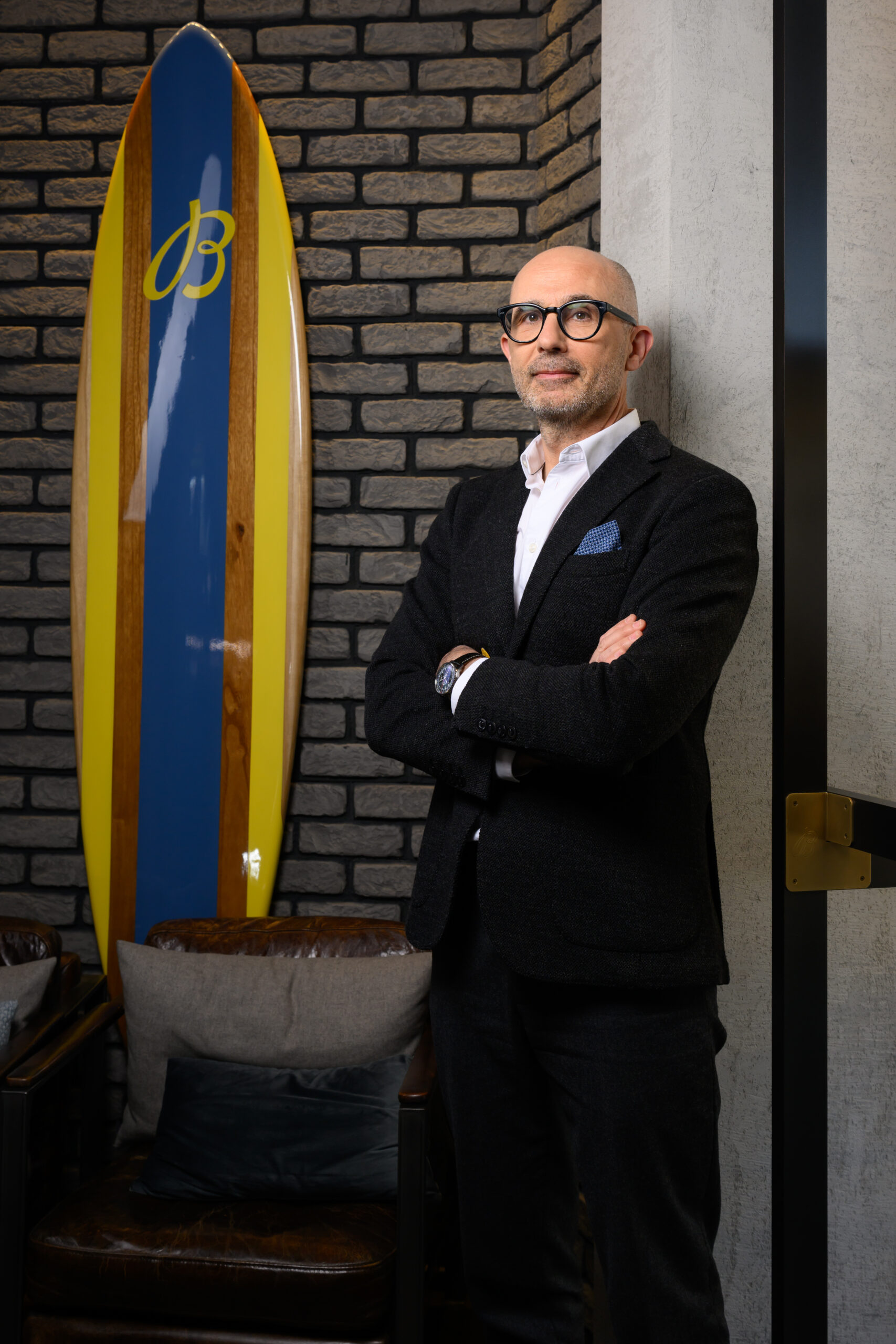 Geneva, March 31, 2025 - Breitling portrait in Geneva (Photo by Harold Cunningham/The Image Gate for Breitling