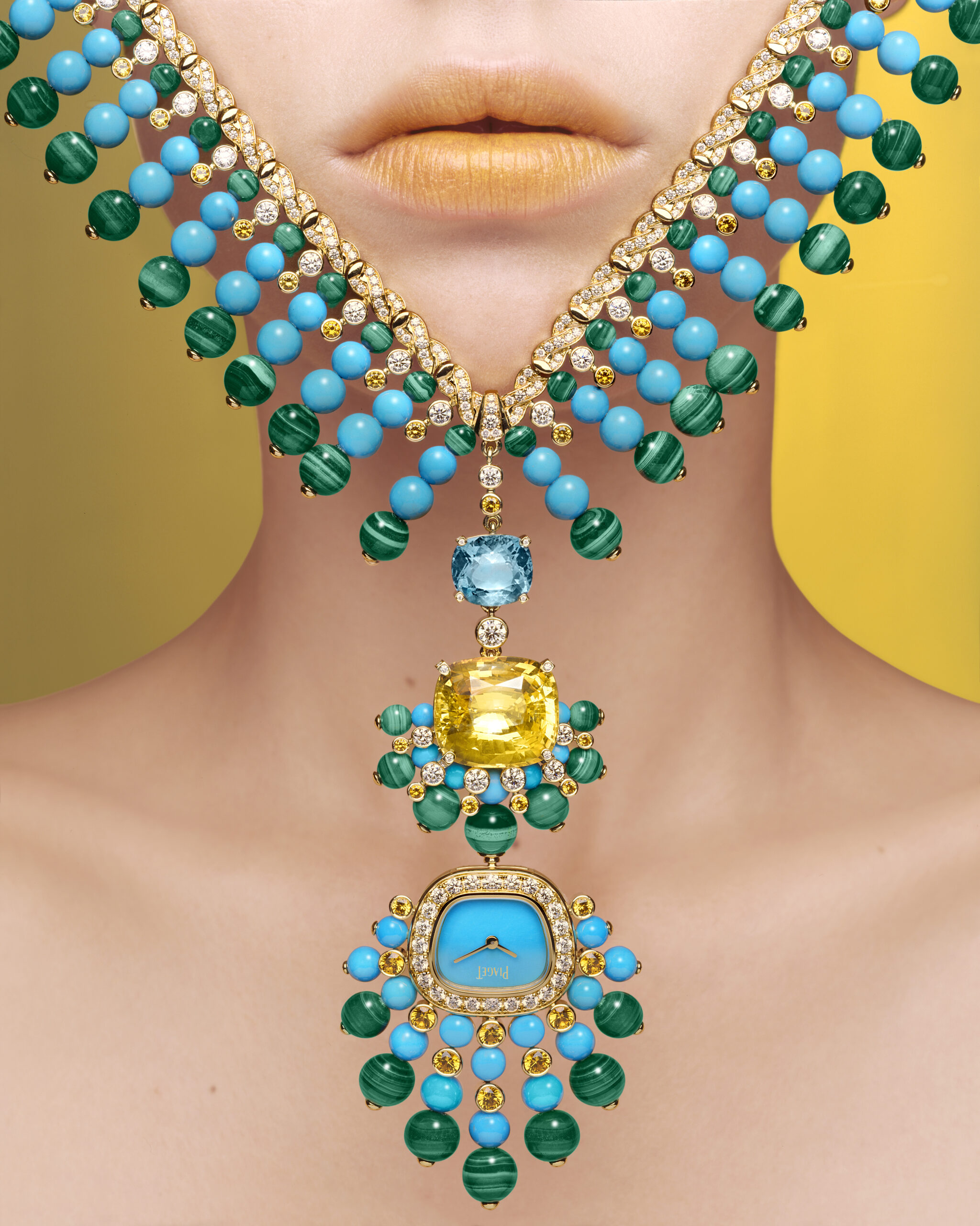 The Swinging Sautoirs collection channels the carefree energy of 1960s glamour