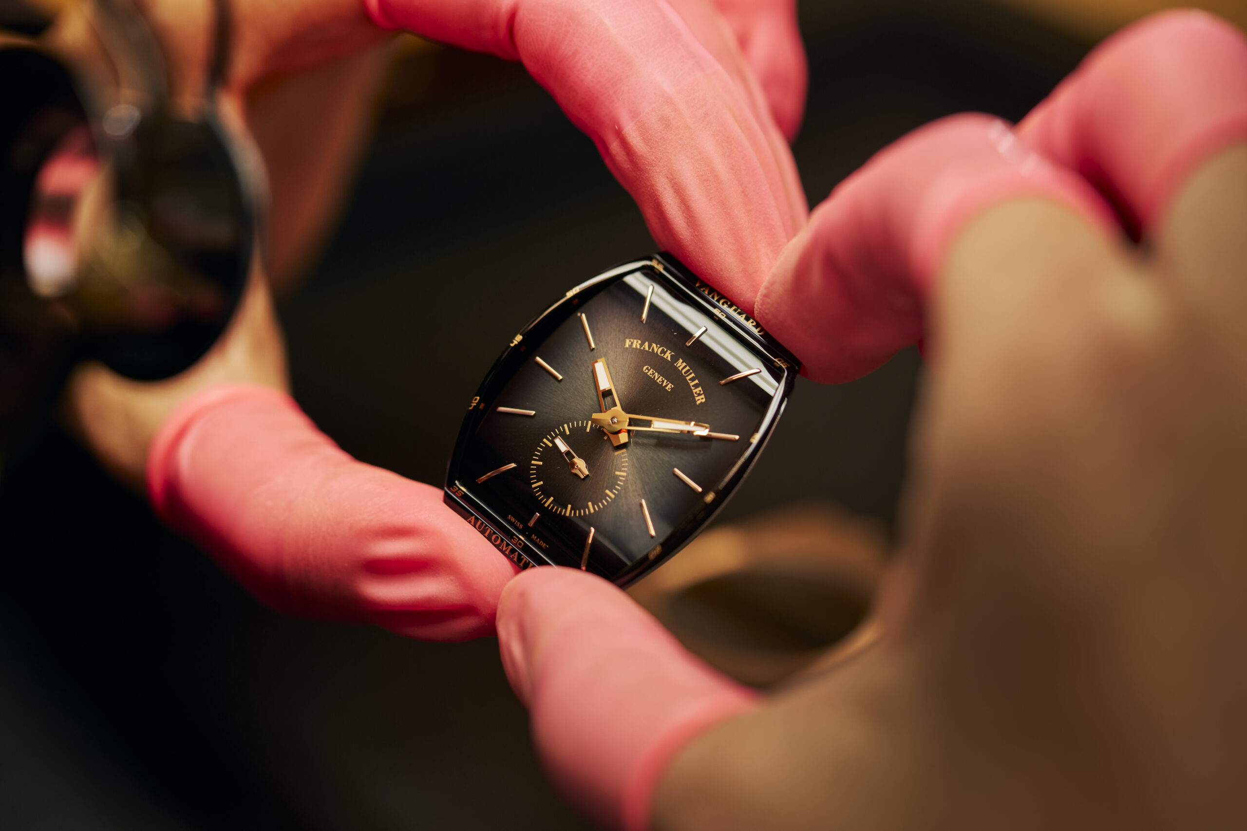 Franck Muller Vanguard Sfumato Slim in the making