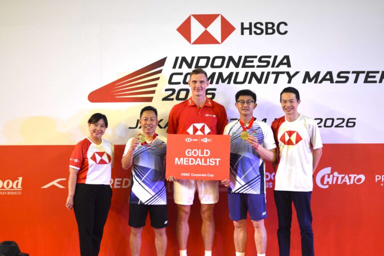 Viktor Axelsen graced the HSBC Corporate Cup, designated as the Indonesia Community Masters 2026 tournament